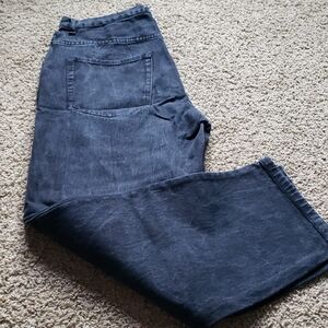 Men's Classic Stone Washed Black Denim Jeans